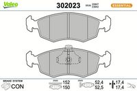 Bremsbelagsatz, Scheibenbremse