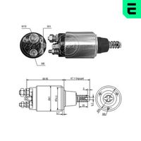Solenoid, electromotor ERA, Cod: ZM1640