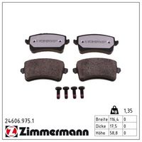 комплект спирачно феродо, дискови спирачки