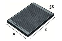 Filter, Innenraumluft