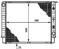 Thumbnail - Radiateur - CR658000S - MAHLE