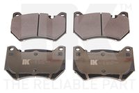 Bremsbelagsatz, Scheibenbremse