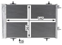 Thumbnail - Condensor, airconditioning - AC735000P - MAHLE