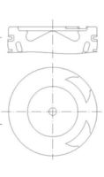 Thumbnail - Zuiger - 001PI00186000 - MAHLE