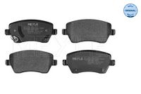 комплект спирачно феродо, дискови спирачки