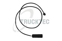 предупредителен контактен сензор, износване на накладките