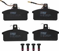 комплект спирачно феродо, дискови спирачки