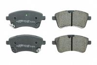 комплект спирачно феродо, дискови спирачки