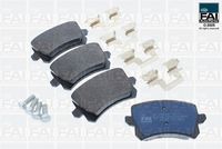 комплект спирачно феродо, дискови спирачки