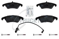 комплект спирачно феродо, дискови спирачки