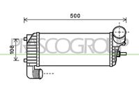 Intercooler, compresor PRASCO, Cod: FD719N004