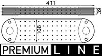 Thumbnail - Oliekoeler, motorolie - CLC212000P - MAHLE