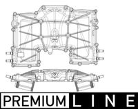 Thumbnail - Intercooler, inlaatluchtkoeler - CI409000P - MAHLE