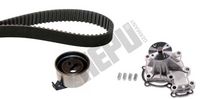 Set pompa apa + curea dintata HEPU, Cod: PK71310
