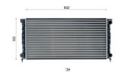 Thumbnail - Radiateur - CR345000S - MAHLE