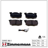 комплект спирачно феродо, дискови спирачки