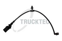 предупредителен контактен сензор, износване на накладките