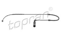 предупредителен контактен сензор, износване на накладките