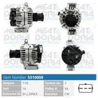 Generator / Alternator MEAT & DORIA, Cod: 5510008