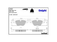 комплект спирачно феродо, дискови спирачки