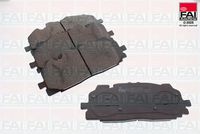 комплект спирачно феродо, дискови спирачки