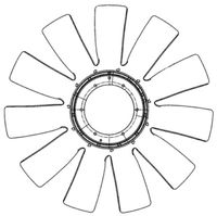 Thumbnail - Koelventilatorwiel - CFW75000P - MAHLE