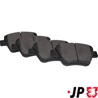 комплект спирачно феродо, дискови спирачки