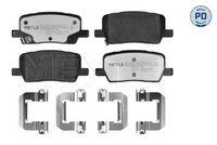 комплект спирачно феродо, дискови спирачки