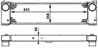 Thumbnail - Intercooler, inlaatluchtkoeler - CI82000P - MAHLE