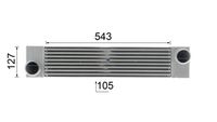 Thumbnail - Intercooler, inlaatluchtkoeler - CI193000P - MAHLE