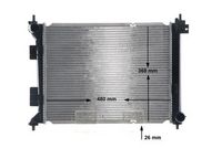 Thumbnail - Radiateur - CR2103000S - MAHLE