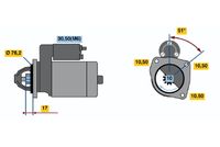 BOSCH Startmotor / Starter 5