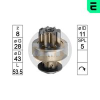 Cuplaj unisens,demaror ERA, Cod: ZN0808