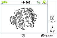 Generator / Alternator VALEO, Cod: 444666