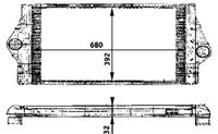 Thumbnail - Intercooler, inlaatluchtkoeler - CI58000P - MAHLE