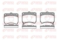 комплект спирачно феродо, дискови спирачки