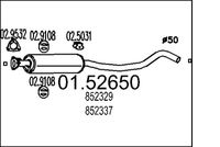 Mittelschalldämpfer