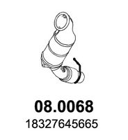 Catalizator ASSO, Cod: 08.0068