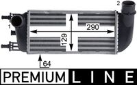 Thumbnail - Intercooler, inlaatluchtkoeler - CI436000P - MAHLE