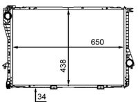 Thumbnail - Radiateur - CR296000S - MAHLE