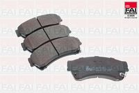 комплект спирачно феродо, дискови спирачки