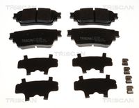 Bremsbelagsatz, Scheibenbremse