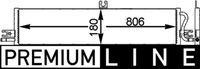 Thumbnail - Lage temperatuurkoeler, intercooler - CIR20000P - MAHLE