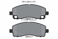 Bremsbelagsatz, Scheibenbremse