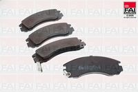 комплект спирачно феродо, дискови спирачки