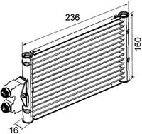 Thumbnail - Oliekoeler, automatische transmissie - CLC74000P - MAHLE