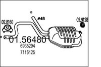 Mittelschalldämpfer