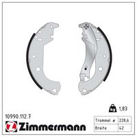 Set saboti frana ZIMMERMANN, Cod: 10990.112.7