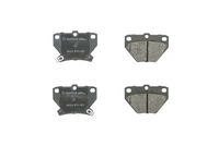 комплект спирачно феродо, дискови спирачки