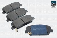 комплект спирачно феродо, дискови спирачки